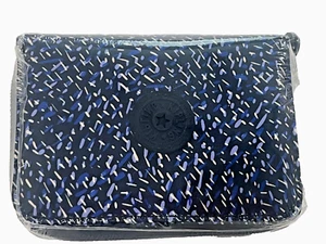 Kipling Unisex Money Love Wallet Cosmic Navy One Size 5" x 4" New - Picture 1 of 3