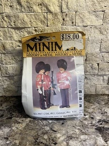 Kit Minime Guardie Granatieri Vintage #907 Peltro 90mm Guardie Nuovo Raro! - Foto 1 di 2