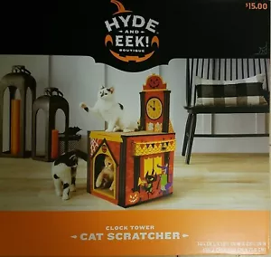 Hyde & EEK! Boutique Clock Tower Cat Scratcher - Picture 1 of 3