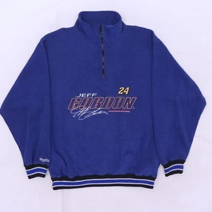 D6243 De Colección Jeff Gordon #24 Chase Para hombres 1/4 Cremallera NASCAR Corredor Sudadera Talla M - Imagen 1 de 6