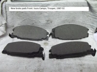 New Brake Pads Front. Isuzu Campo, Trooper, 1987-92 - Image 1 of 4