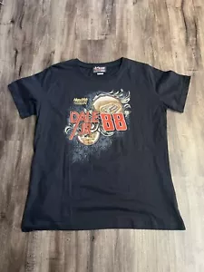 Chase NASCAR Earnhardt Jr. 88 Women’s Graphic Shirt Large Black - Picture 1 of 10