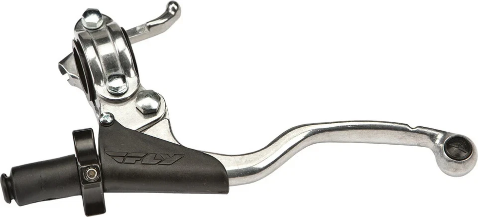 Fly Racing Universal Clutch Lever Kit w/ Hotstart - Polished Aluminum | 232-005 - Image 1 of 1