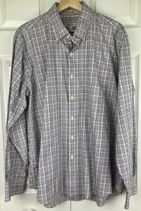 Peter Millar Herren Gr. XL Button Down Hemd kariert mehrfarbig - Bild 1 von 10