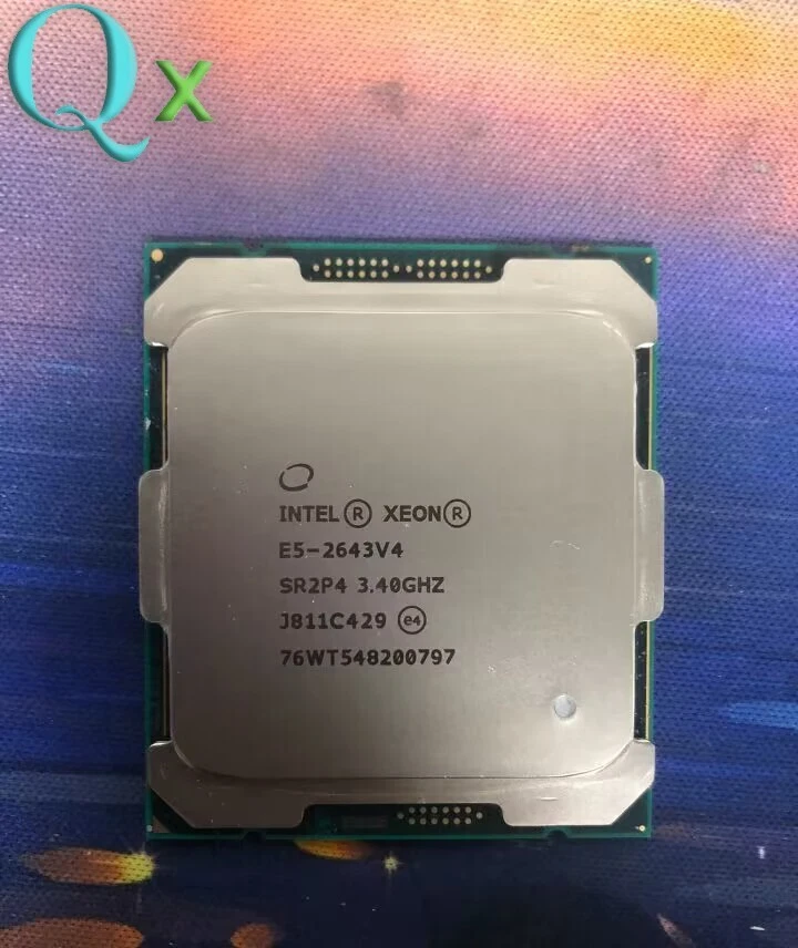 Intel Xeon E5-2643 V4 LGA2011-3  CPU Processor SR2P4 3.4GHz 6-Core 20M 12T 135W - Image 1 of 1