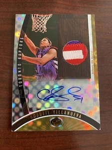 2006-07 Bowman Elevation Executive Level Gold Auto Patch 1/2 Charlie Villanueva - Picture 1 of 2