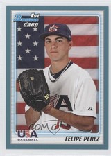 2010 Bowman Draft Draft Picks Blue /399 Felipe Perez #BDPP106