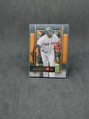 David Ortiz 2024 Topps Museum Collection #79 Boston Red Sox Copper Parallel - Image 1 of 2