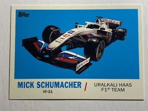 MICK SCHUMACHER 2021 Topps Formula 1 '61 Sports Car #T61-MS (H7) - Picture 1 of 2