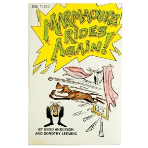 Marmaduke Rides Again von Brad Anderson Vintage Comic Taschenbuch Vintage Comics - Bild 1 von 4