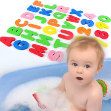 Letters And Numbers Non-toxic Bath Self-adhesive Foam Toy Learn Bathtub