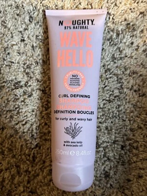  Champú definidor de rizos Noughty Wave Hello para cabello rizado y ondulado 250 ml  Foto 1 de 2