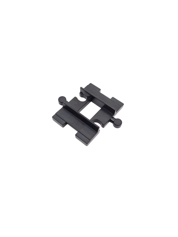 Lego® Duplo TREN NEGRO FERROCARRIL Vía de tren recta (Longitud muy corta para aj - Imagen 1 de 1