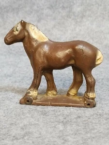 Cavallo giocattolo in gomma sagomata vintage - Foto 1 di 3