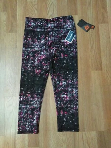 RBX Women’s Black Color Burst Active Sports Yoga Wear Pants Small - Picture 1 of 9