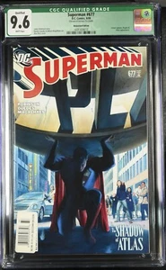 Superman 677 Newsstand Edition CGC 9.6 Alex Ross cover RARE Green Label Sticker - Picture 1 of 2