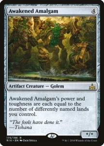 MTG Awakened Amalgam (RIX 175) Near Mint Foil - Bild 1 von 1