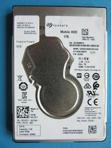 Seagate ST1000LM035 1RK172-036 7mm 1TB 2.5" HDD Thailand TK July 2018 SDM2 ZDE - Picture 1 of 6