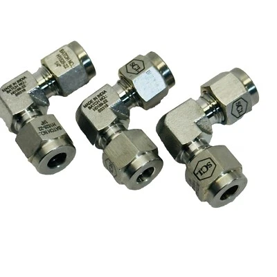 (LOT OF 3) SCI 1/4" UNION ELBOW H1828-22 - Image 1 of 3