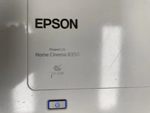 Epson PowerLite Home Cinema 8350 1080P 16:9 3LCD Projector w/ Power Cord AS-IS - Picture 1 of 5