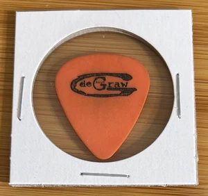 Gavin DeGraw Tour Guitar Pick - Dunlop - Orange/Black - Picture 1 of 2