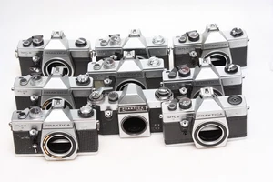 Praktica SLR M42 Mount Job Lot. 35mm Film SLR Cameras. MTL Nova etc - Picture 1 of 3