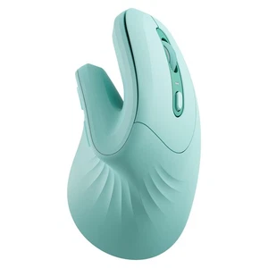 seenda Ergonomic Mouse with Jiggler - Wireless (Bluetooth or USB) Mint Green NEW - Picture 1 of 7