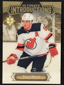 2022-23 Ultimate Collection Introductions Gold/49 Reilly Walsh #UI-88 Rookie RC - Imagen 1 de 2