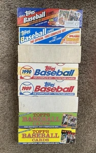 Topps Baseball 1986 1987 1988 1989 1990 1991 1992 1993 Complete Sets - 8 Total - Picture 1 of 5