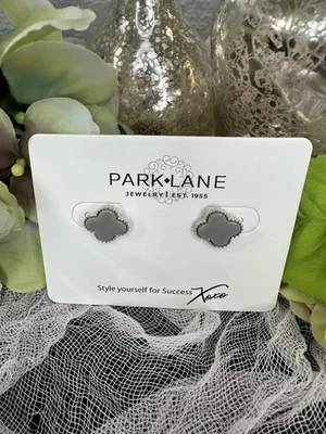 Park Lane’s Lana Icon 耳环 灰色 银色饰面 售罄 全新 带标签 — 第 1/3 张图片