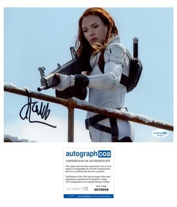 Scarlett Johansson "Black Widow" Autogramm signed Avengers 8x10 Foto ACOA - Bild 1 von 3