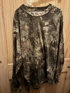 Kryptek Camo Long Sleeve Shirt Size XL-gently Used - Picture 1 of 6