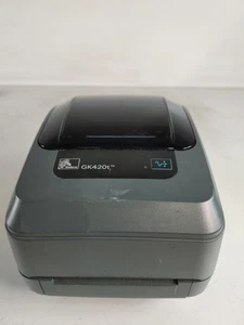 Zebra GK420t Monochrome Thermal Label Printer USB - Picture 1 of 8