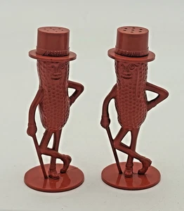 Vintage Mr Peanut Salt & Pepper Shakers - Picture 1 of 7