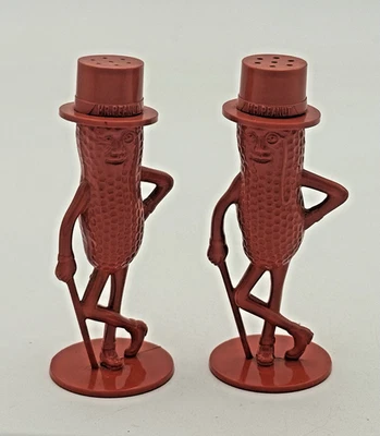 Salero y pimentero vintage Mr Peanut Foto 1 de 4