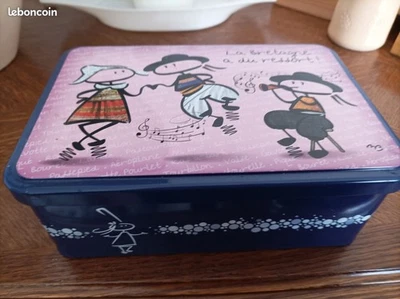 Boite en metal rectangulaire TBE - Photo 1/2