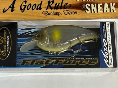 Señuelo de pesca Evergreen Flat Force 6,2 cm 11,5 g Skeleton Ayu Bass ENVÍO GRATUITO Foto 1 de 4