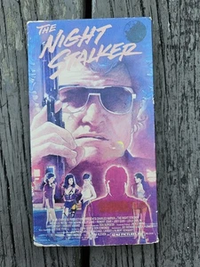 The Night Stalker (VHS, 1987) Charles Napier Rare Horror Lightning Video OOP - Picture 1 of 9