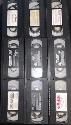 VHS Tape Lot My Little Pony VHS, Jay Plane, Thomas Train HTF OOP Late Release - Image 1 of 4