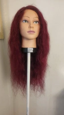 High Quality Top 24 to 26" Reddish  Wavy 150% Virgin Human Hair  Lace Wig  - Image 1 of 4
