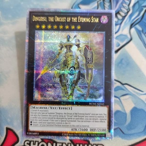 Yugioh Asian English Dingirsu The Orcust Of The Evening Star RC04-AE041 QCSE - Picture 1 of 2