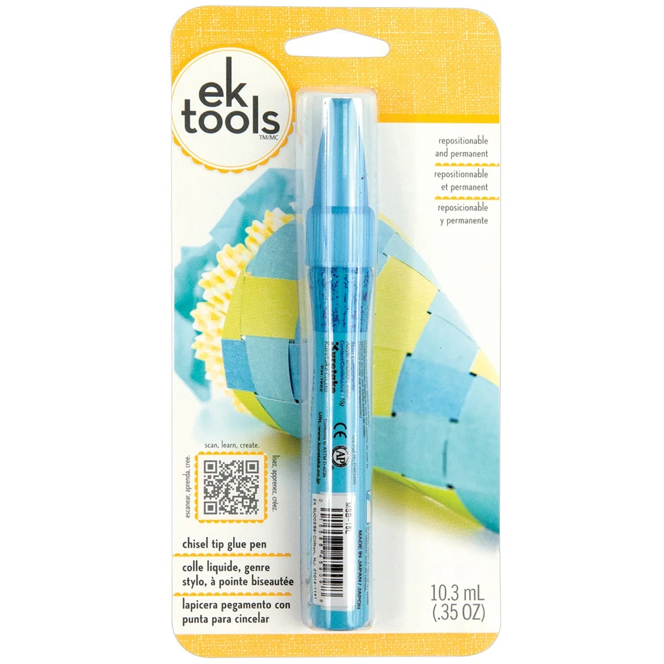 EK/Zig 2-Way Glue Pen Carded-Chisel Tip - Image 1 of 1