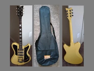 Schecter Ultra-III Electric Guitar Research in Ivory w/ Duncan Pickups & Bigsby - Picture 1 of 17