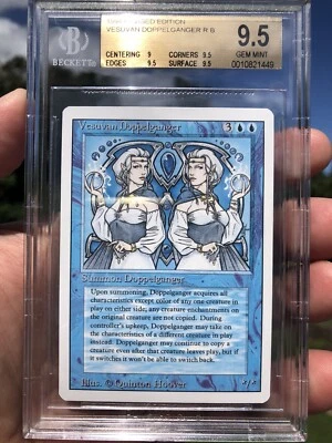 VESUVAN DOPPELGANGER, REVISED (3RD ED), 1994 MTG, BGS 9.5, GEM MINT, RARE! - Image 1 of 3