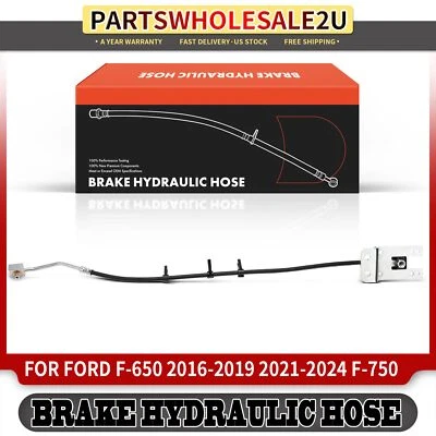 Гидравлический шланг переднего правого тормоза для Ford F-650 F-750 2016-2019 2021 2022-2024 - Изображение 1 из 4