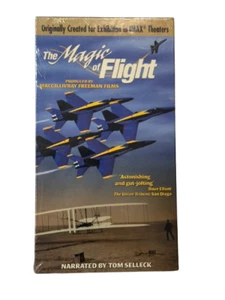 The Magic Of Flight (VHS Tape) Narrated By Tom Selleck -NEW sealed vintage 1996 - Picture 1 of 8
