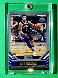 Zion Williamson ROOKIE PANINI CHRONICLES PLAYBOOK RC 2019-20 PELICANS - Mint! - Picture 1 of 4