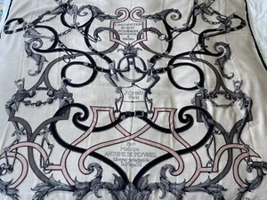 Hermes cashmere silk GM 140 scarf shawl Le Instruction du Roy 2013 - Picture 1 of 11