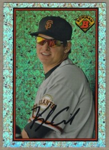 KYLE CRICK - 2014 BOWMAN 1989 BOWMAN IS BACK SILVER DIAMOND REFRACTOR RC