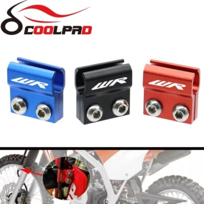 Front Brake Hose Guide Clamp Holder For YAMAHA WR250F WR 450F WR 250R WR250R/X - Image 1 of 4